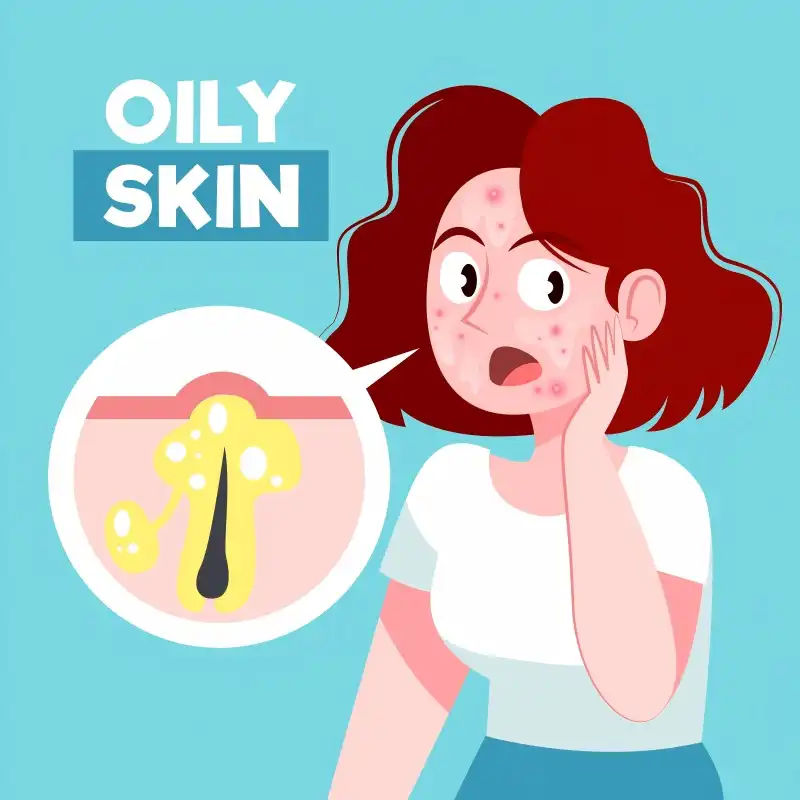 oily skin
