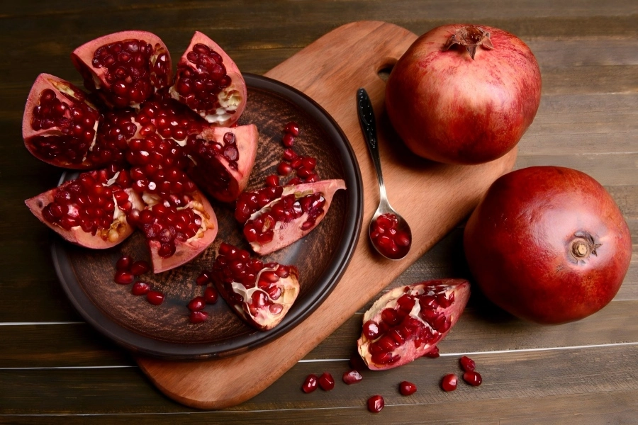 pomegranates