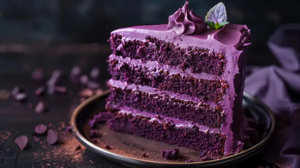 Ube Powder Cake