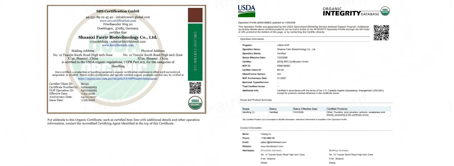 USDA Organic