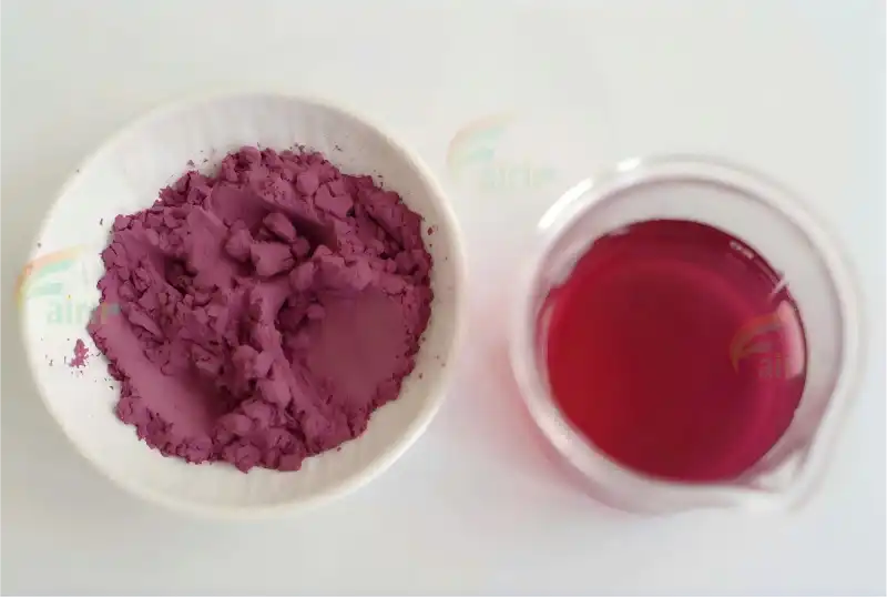 Ube Powder Solubility 