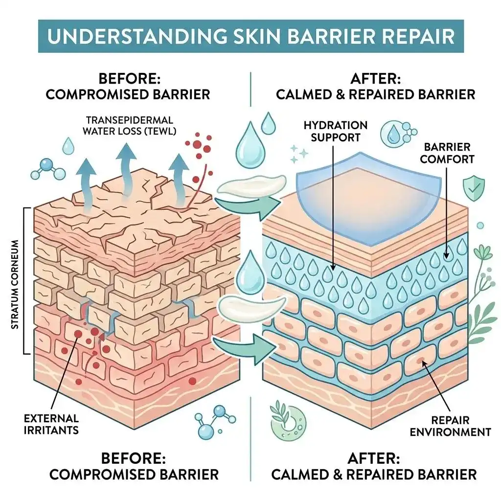 Hydrolyzed Pearl Powder Skin Barrier Mechanism