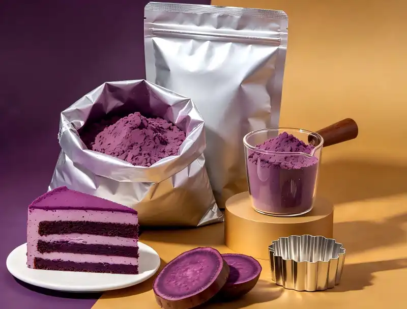 How to Use Ube Powder for Vibrant Purple Cake Layers?