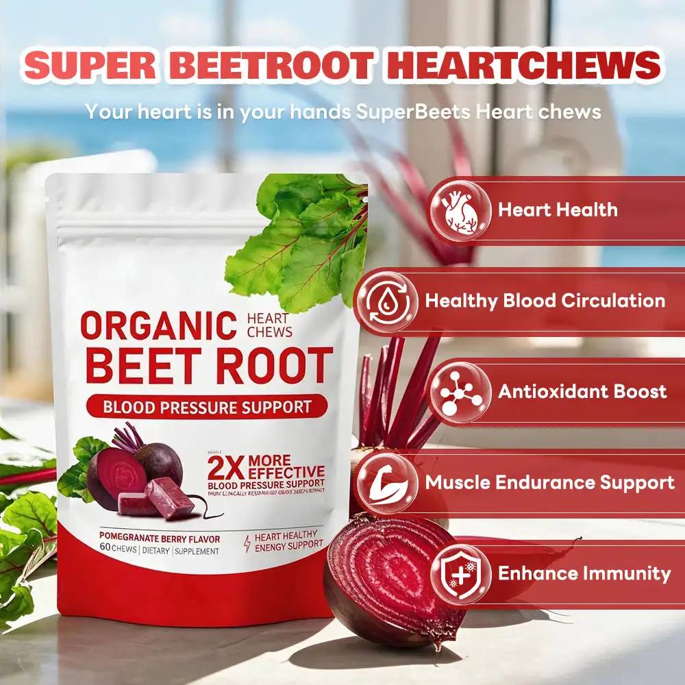 Organic Beet Root Powder for Detox and Digestive Support