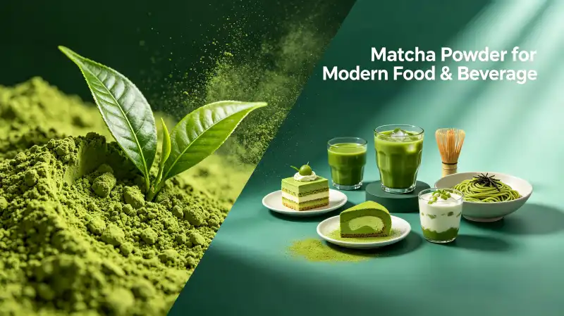How Is Matcha Powder Used in Modern Food and Beverage Applications?