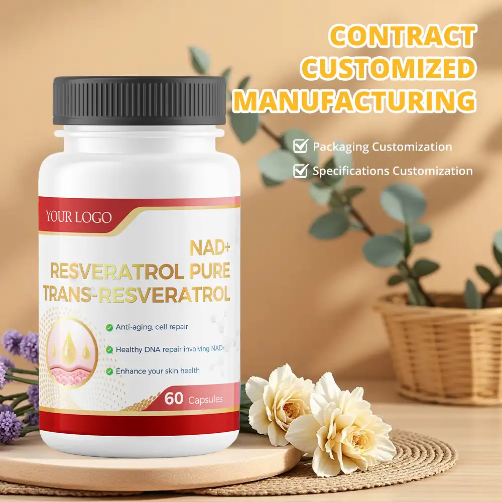 Pure Resveratrol Powder for Weight Management Support