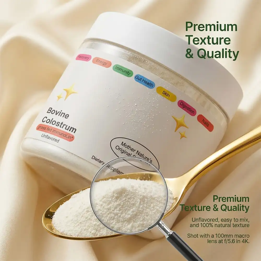 Pure Bovine Colostrum Powder: Top Benefits You Should Know