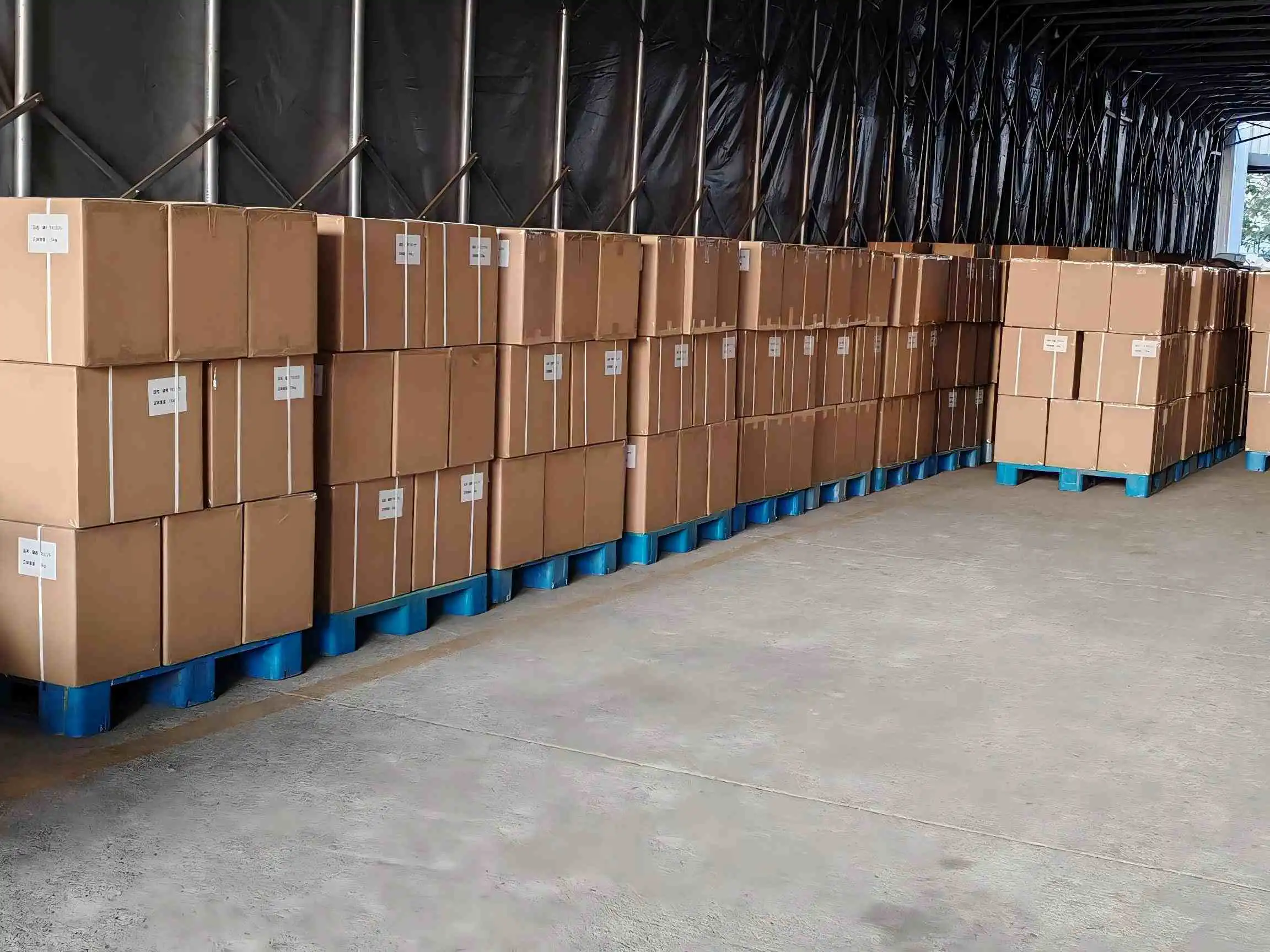 Our green tea is currently being shipped out.